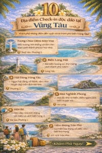10 Địa điểm Check-in độc đáo tại Vũng Tàu