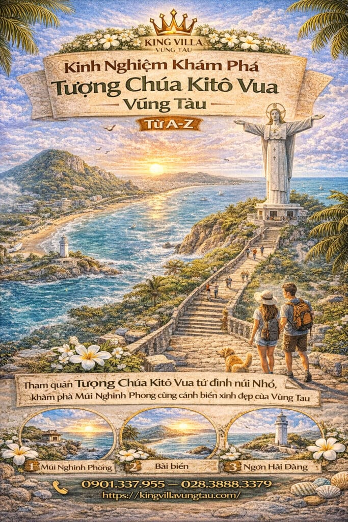 Kinh nghiệm khám phá Tượng Chúa Kitô Vua Vũng Tàu từ A-Z
