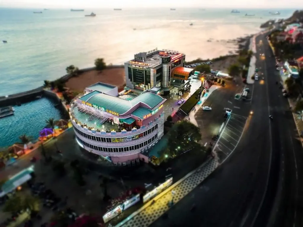 Quầy vé cáp treo Hồ Mây