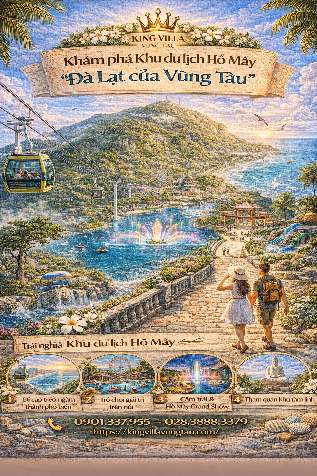 Khám phá Khu du lịch Hồ Mây - "Đà Lạt của Vũng Tàu"