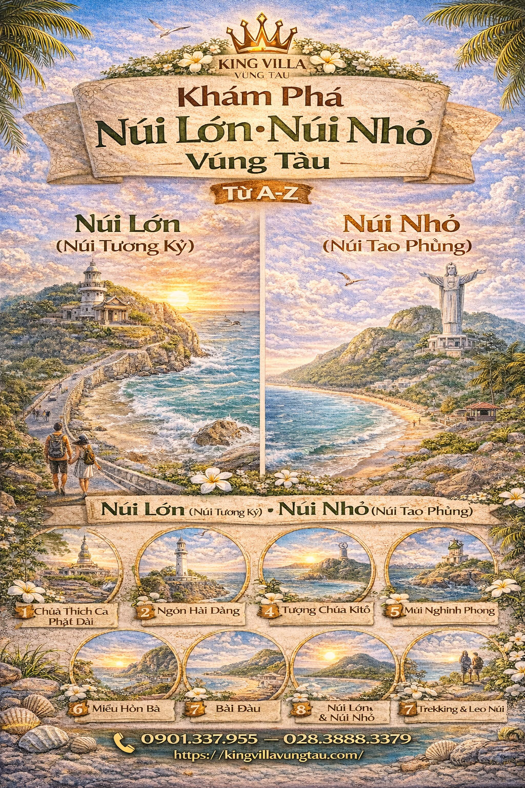 Khám phá Núi lớn Núi nhỏ Vũng Tàu từ A-Z