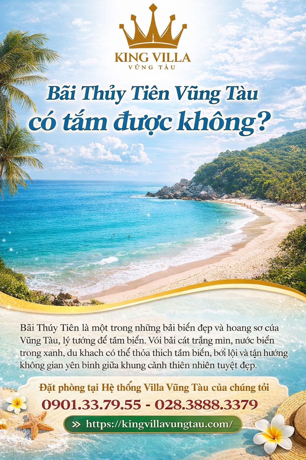 Bãi Thủy Tiên Vũng Tàu có tắm được không?