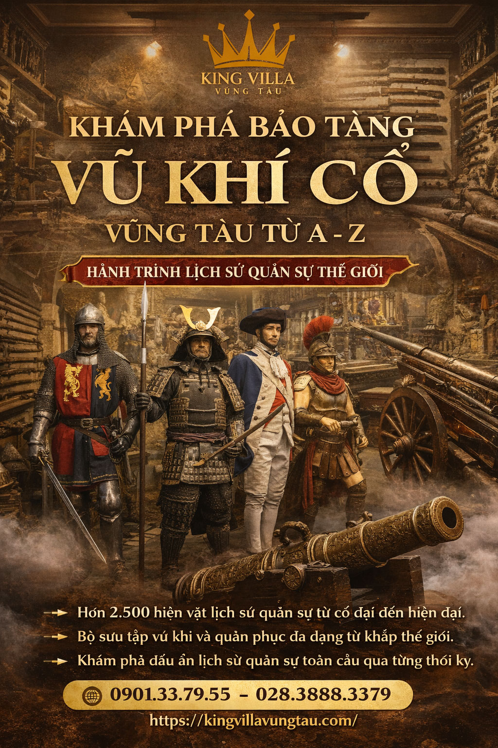 Khám Phá Bảo Tàng Vũ Khí Cổ Vũng Tàu Từ A-Z