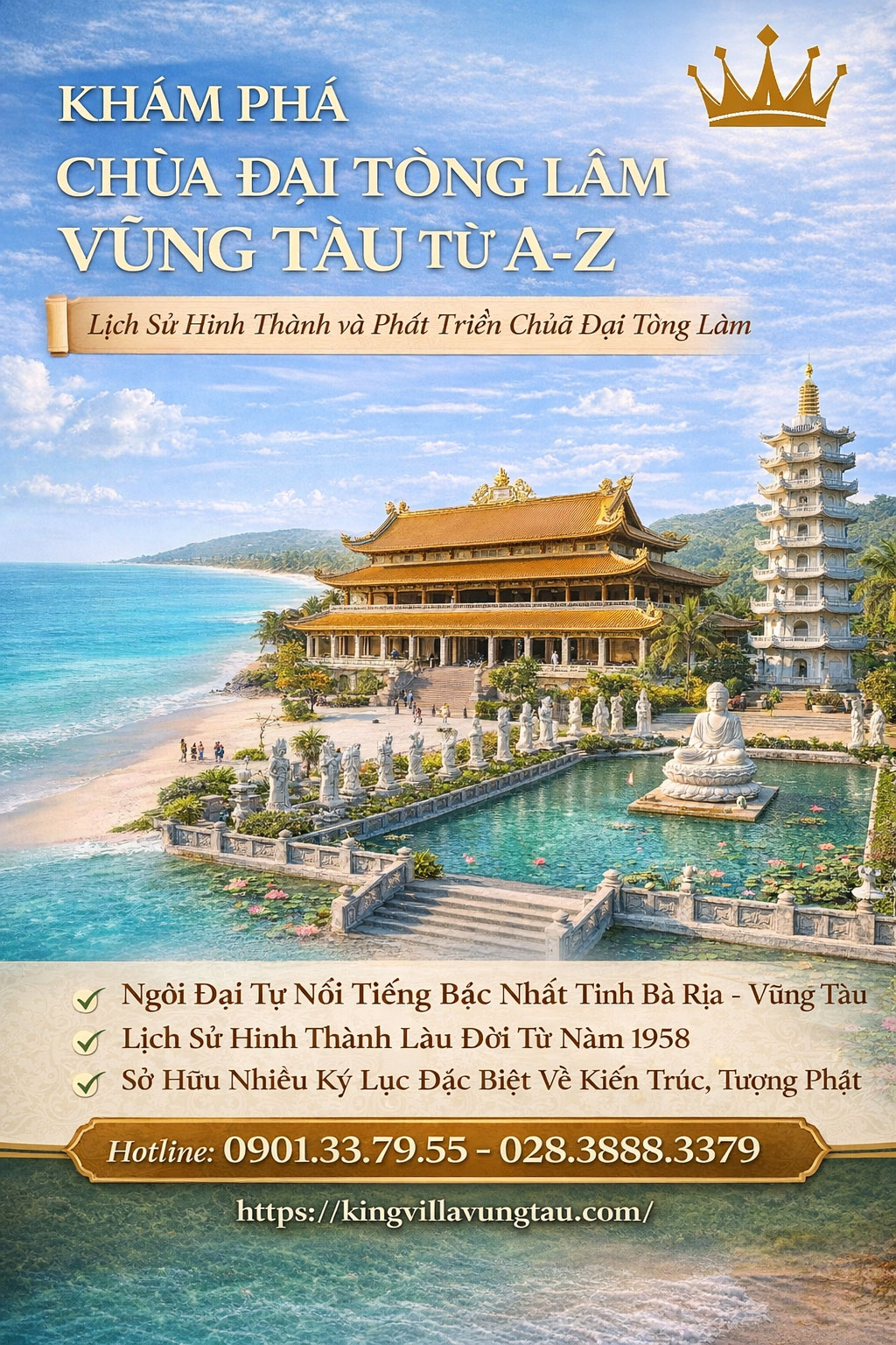 Khám phá Chùa Đại Tòng Lâm Vũng Tàu từ A-Z