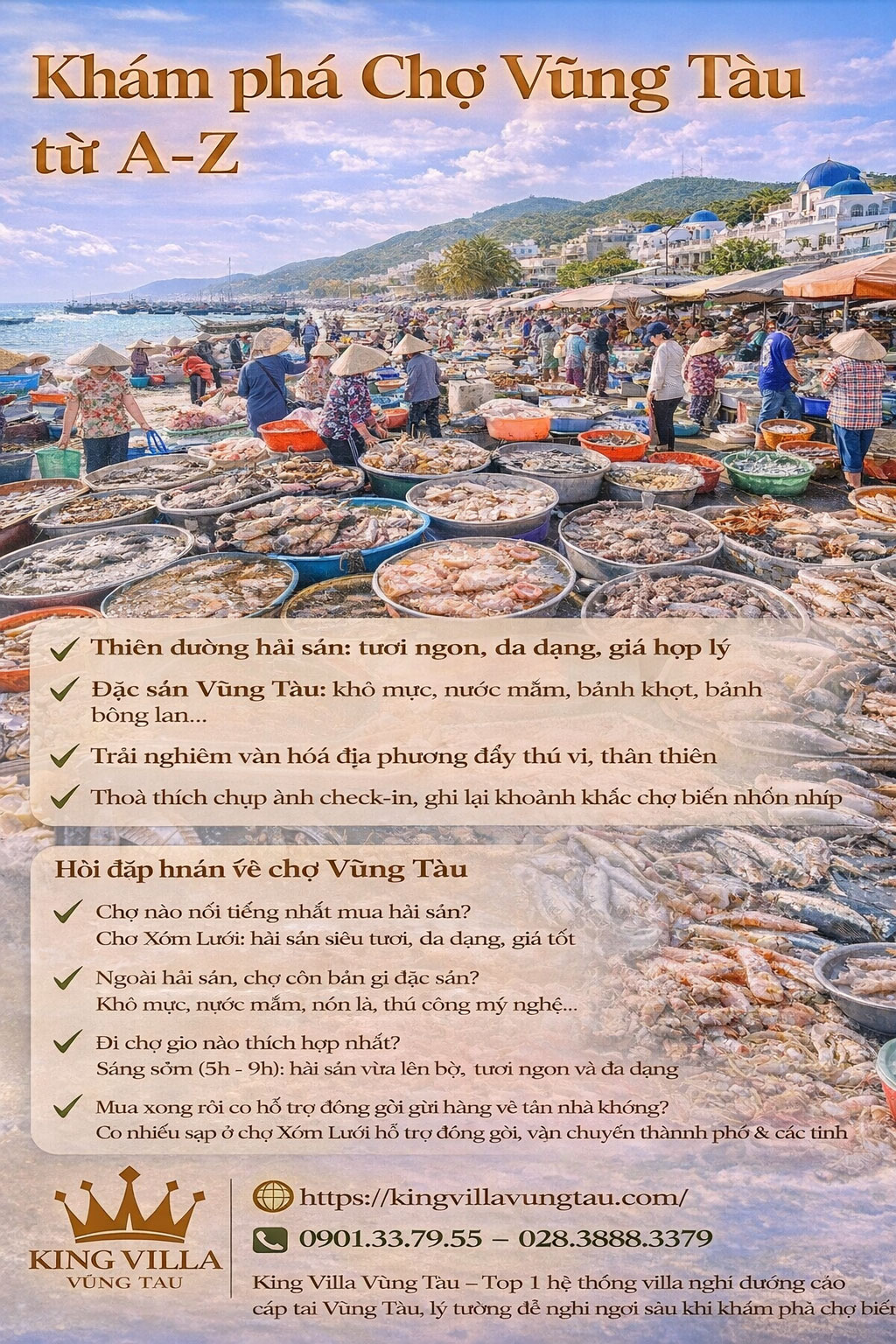 Khám phá Chợ Vũng Tàu từ A-Z