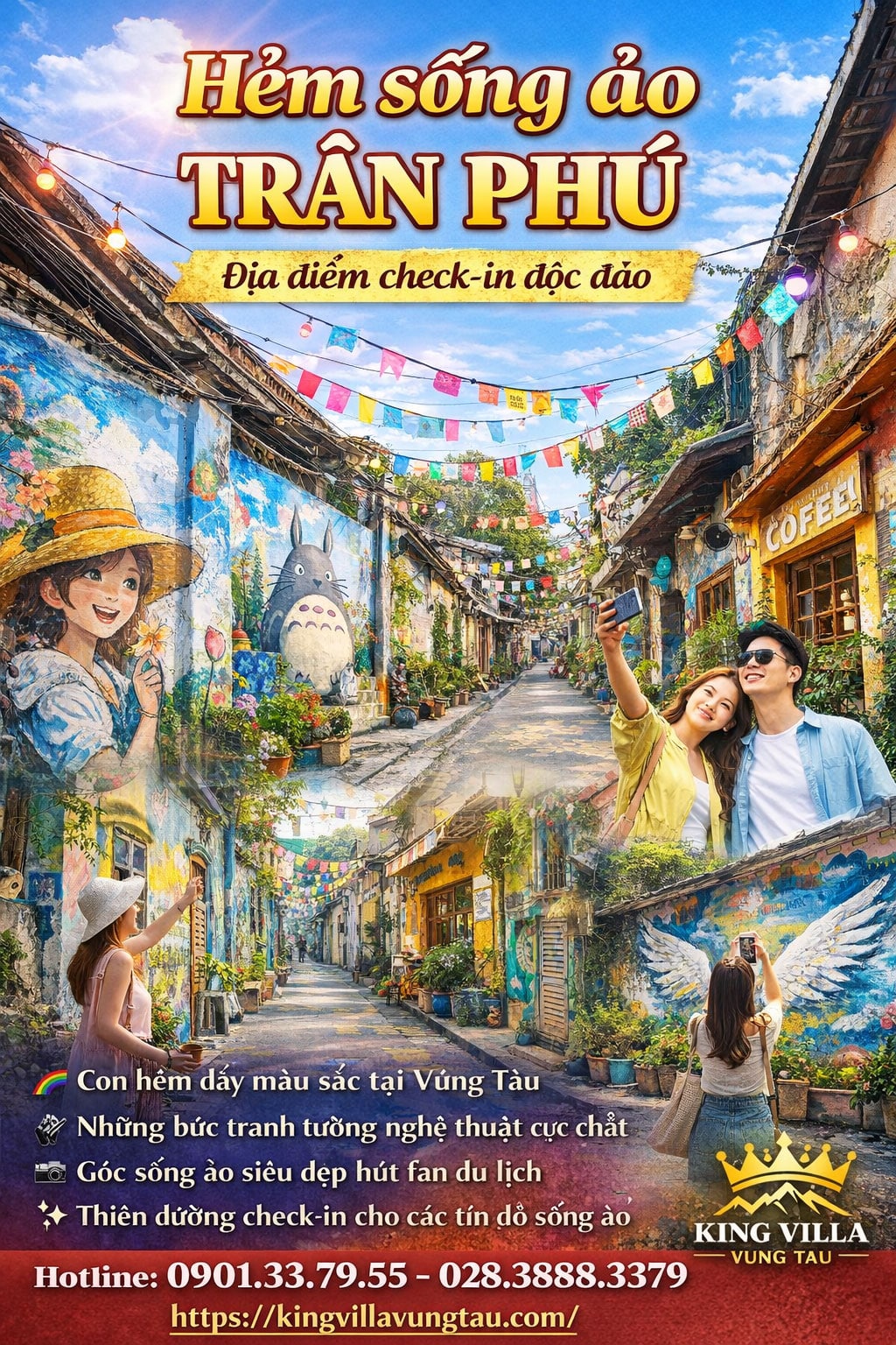 Hẻm sống ảo Trần Phú - Địa điểm checkin độc đáo