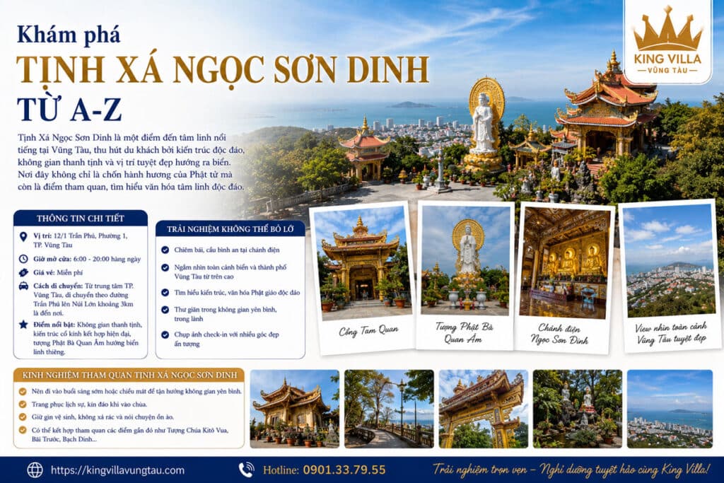 Khám phá Tịnh Xá Ngọc Sơn Dinh từ A-Z