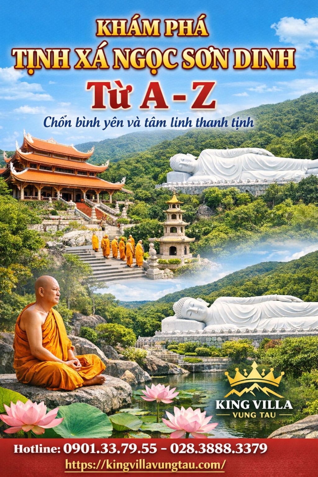 Khám phá Tịnh Xá Ngọc Sơn Dinh từ A-Z