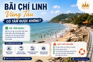 Bãi Chí Linh Vũng Tàu có tắm được không?
