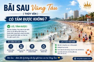 Bãi Sau Vũng Tàu (Thùy Vân) có tắm được không?
