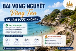 Bãi Vọng Nguyệt Vũng Tàu có tắm được không?