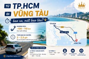 Từ TP.HCM đi Vũng Tàu bao xa, mất bao lâu?
