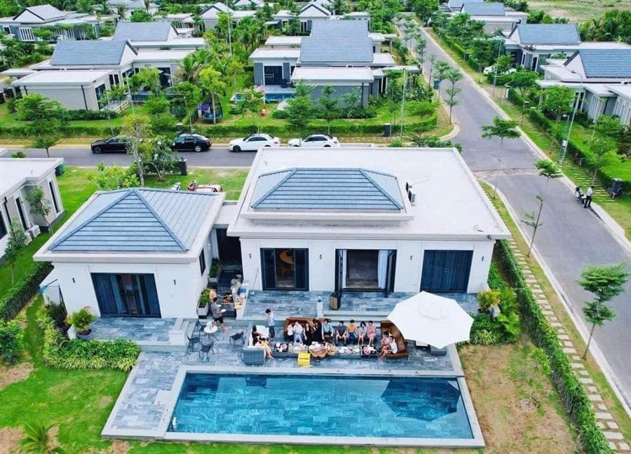 Villa mã 205 Coastar Hồ Tràm 3Pn hướng vườn