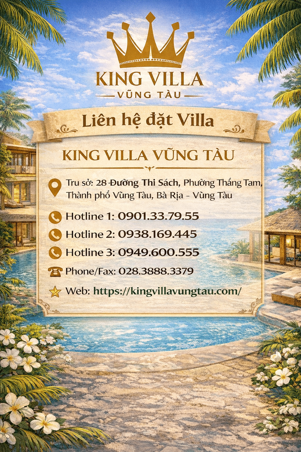 Hotline quan trọng cần gọi khi đặt homestay villa Vũng Tàu