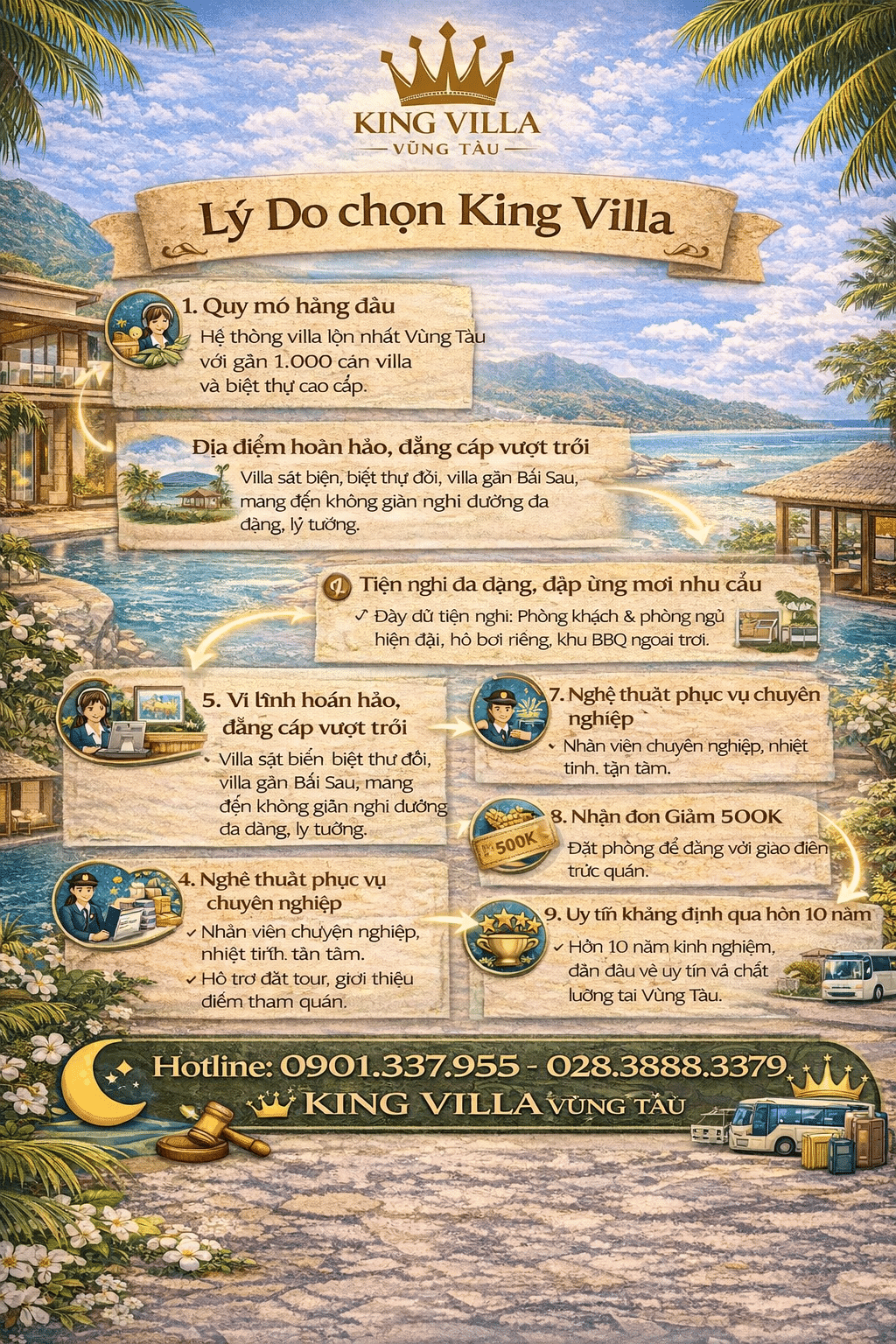 Lý do chọn King Villa Vũng Tàu