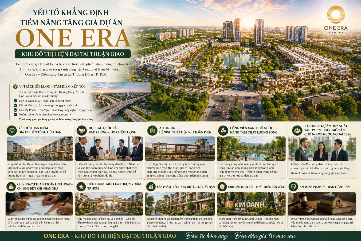 Yếu tố khẳng định tiềm năng tăng giá của One Era Kim Oanh