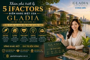 Khám phá triết lý 5 iFactors – điểm khác biệt của Gladia by the Waters